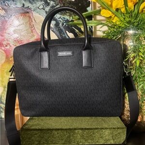 Michael Kors Elegant Black Laptop/Briefcase / NWT